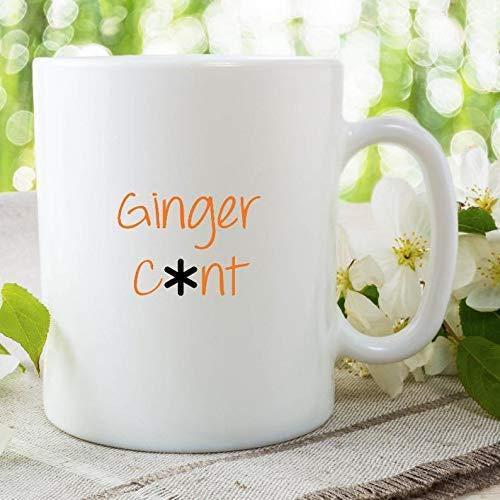 Funny Ginger Cnt Mug - Novelty Rude Cheeky Office Gift