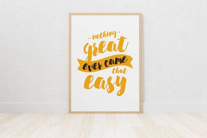 Inspirational Quote Poster: Positive Affirmation Wall Art