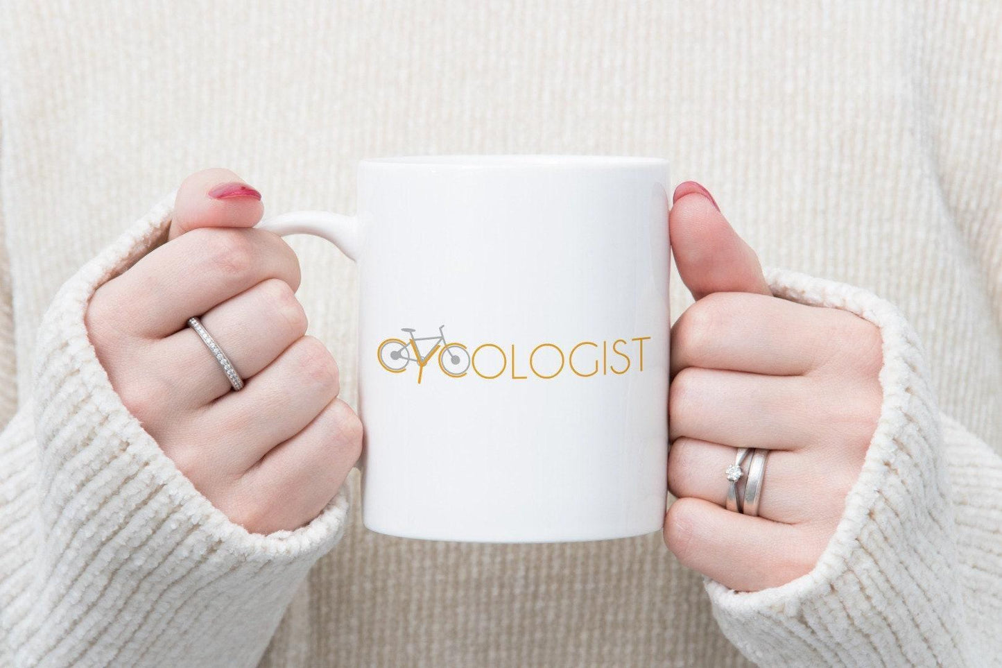 Cycologist Coffee Mug & Coaster Set - Cycling Lover Gift