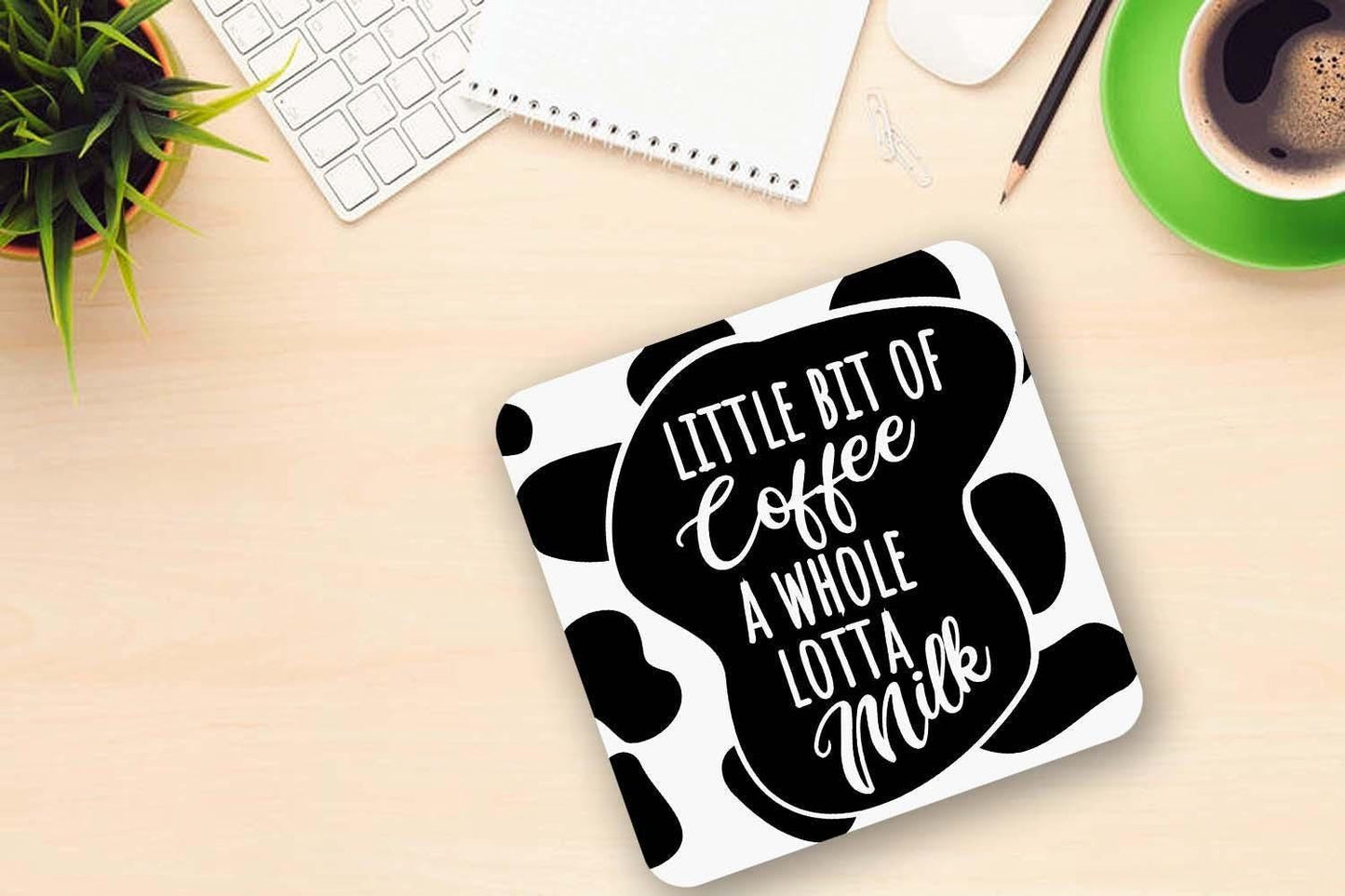 Little Bit Of Coffee Mug And Coaster Gift Set Friend Birthday Tea Gift Keepsake