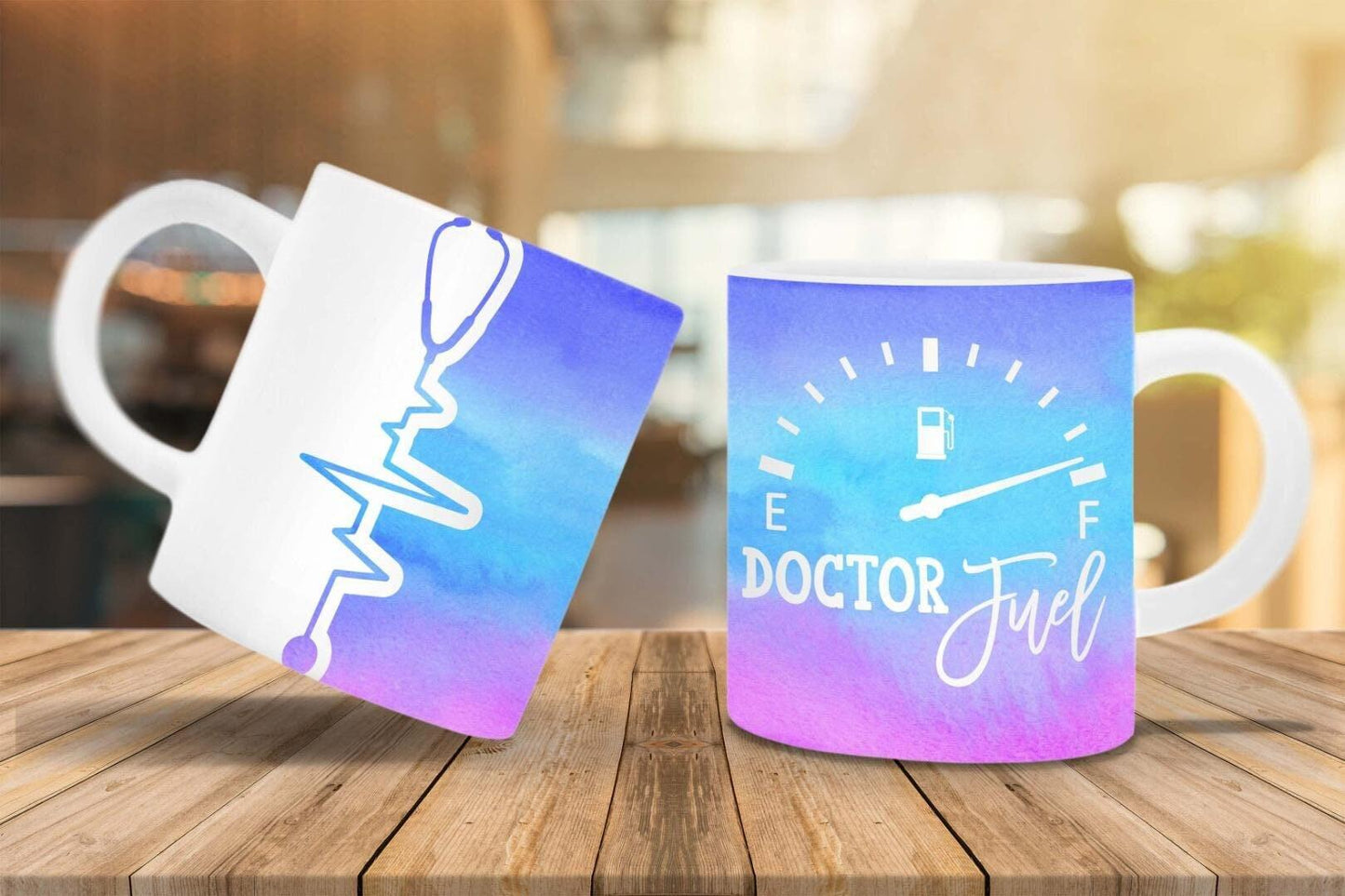 Mug & Coaster Gift Set Doctor Fuel Nursing Student Birthday Coffee Gift Keepsake