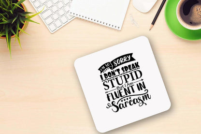 Funny Sarcasm Coffee Mug & Coaster Set