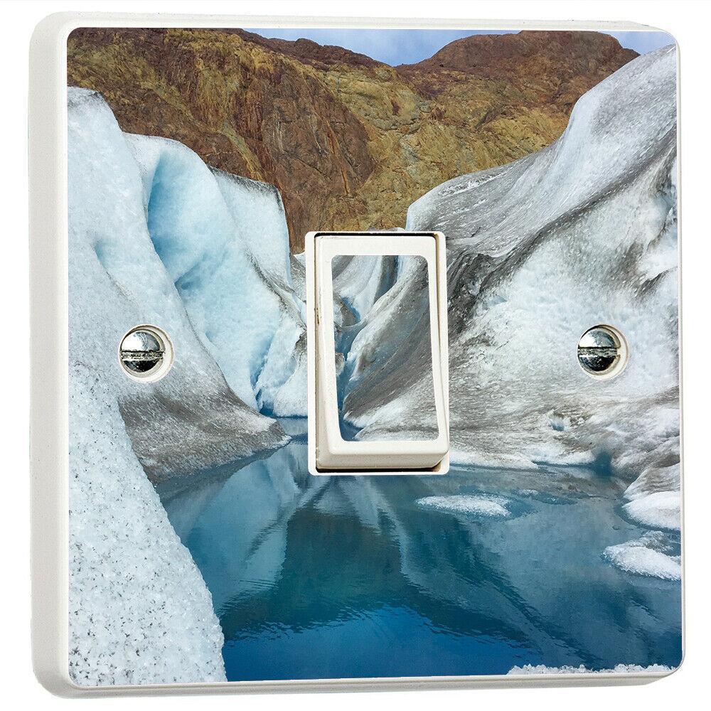 Argentina Ice 3d Light Switch Sticker Cover Vinyl Skin Wall Decal Bedroom Decor