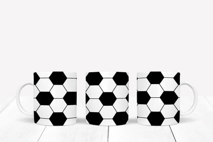 Soccer Ball Mug and Coaster Set: Sports Lover Gift