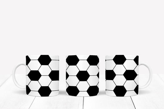 Soccer Ball Mug and Coaster Set: Sports Lover Gift