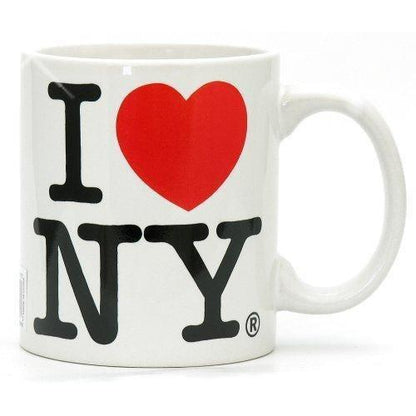 I Love NY Mug: White Coffee Cup, Birthday Gift