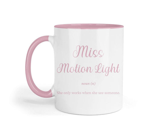 Motion Light Coworker Mug & Coaster Set: Funny Office Gift