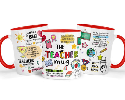 The Teacher Mug: Ceramic Coffee & Tea Cup - UK Design