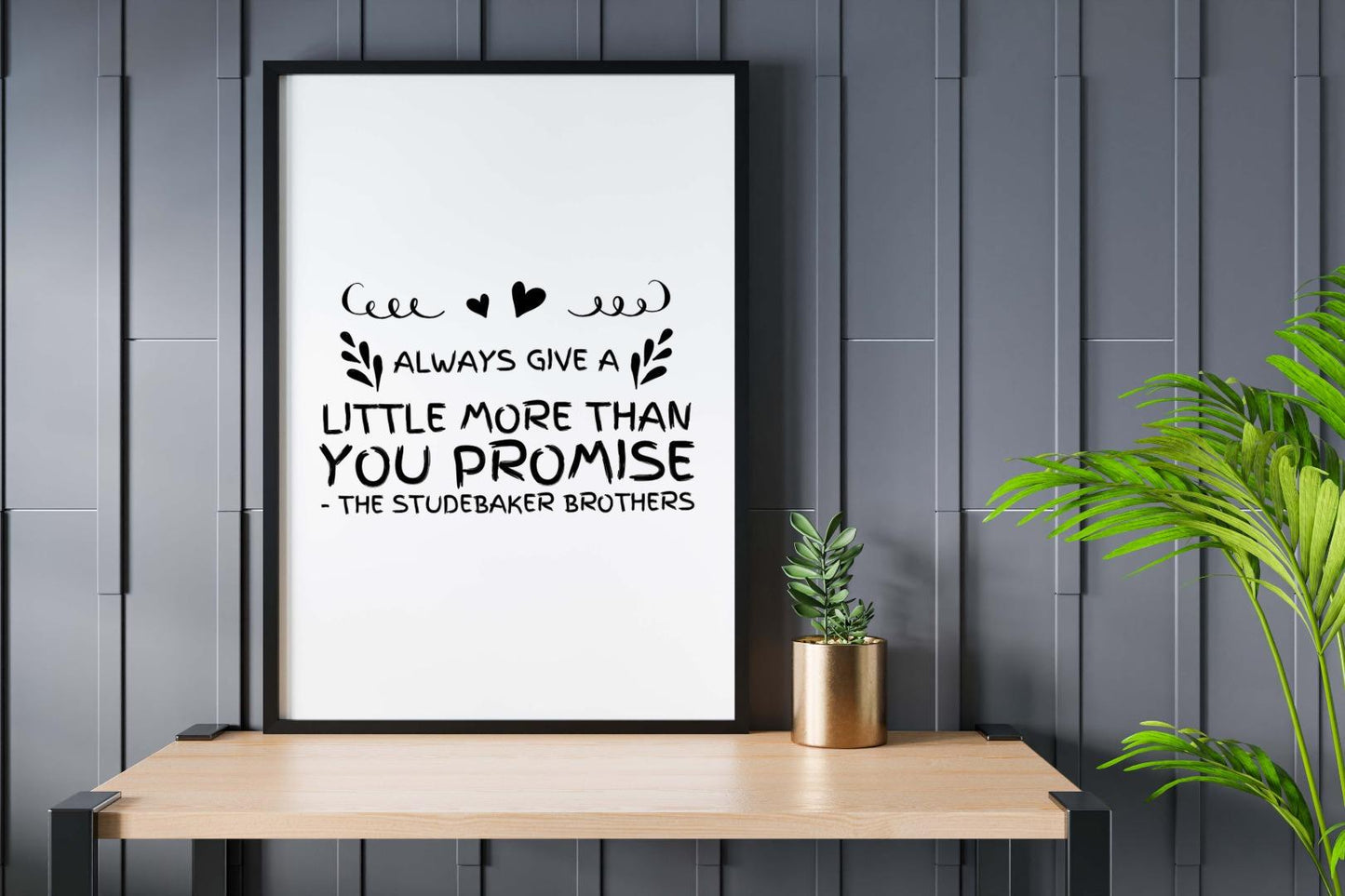 Always Give Little More Motivational Inspirational Positive Quote Poster Wall
