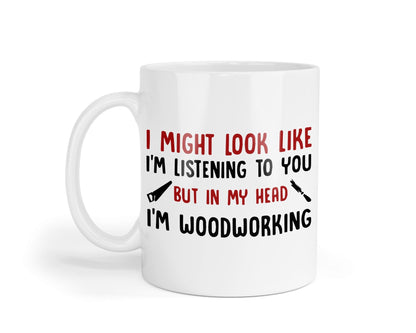 Woodworking Mug: Funny Coffee Cup Gift for Woodworker