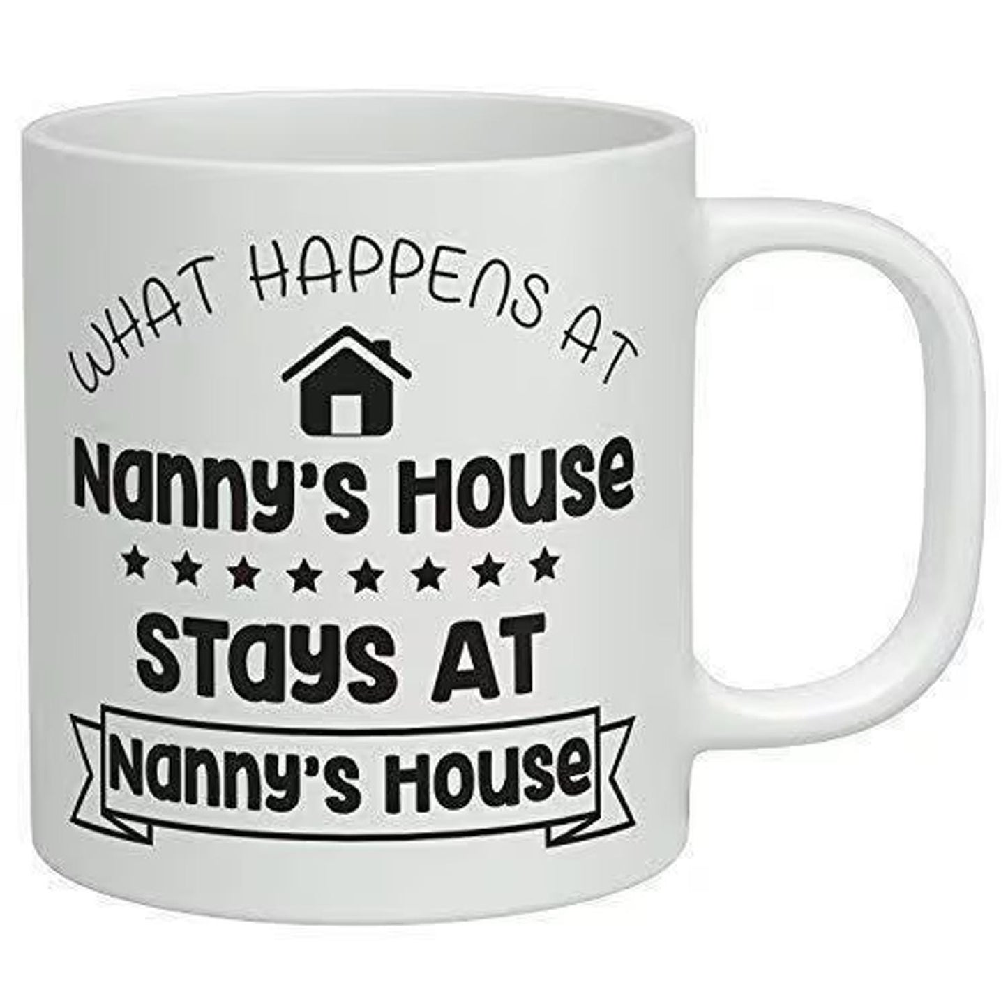 Nanny's House Mug: Funny Coffee Cup Gift - UK Made