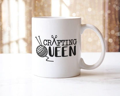 Crafting Queen Mug & Coaster Set: Artist Gift