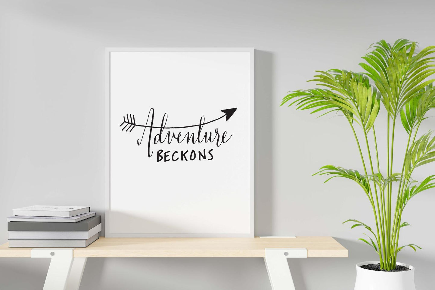 Adventure Beckons Inspirational Positive Thoughts Adventure Poster Print Wall