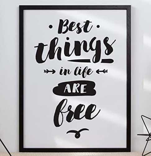 Best Thing In Life Motivational Inspirational Positive Thought Poster Print Wall