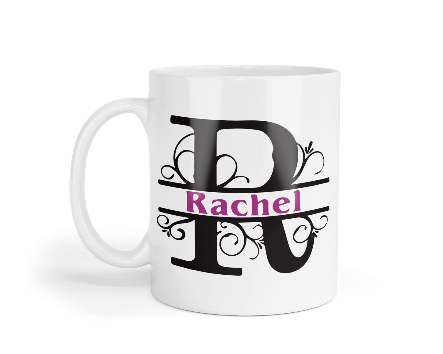 Personalised Name Mug & Coaster Set: Custom Coffee Tea Cup, UK Made