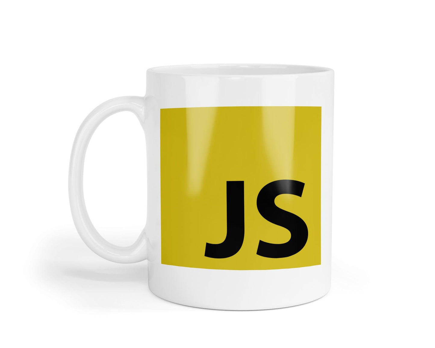 Javascript Logo Mug: Gift for Developers - UK Made