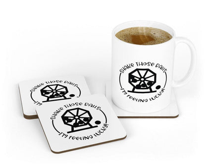 Shake Those Balls - Funny Bingo Coffee Mug and Coaster Set
