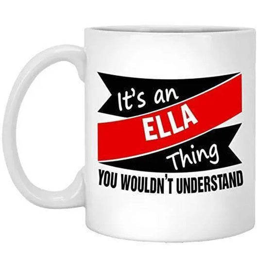 Personalised 'You Wouldn't Understand' Mug: Custom Name Coffee Cup
