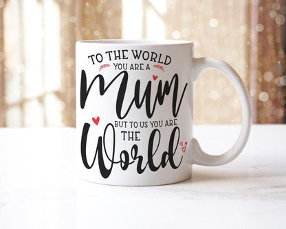 Mother's Day Mug & Coaster Set: Mum/Grandma Coffee Tea Gift