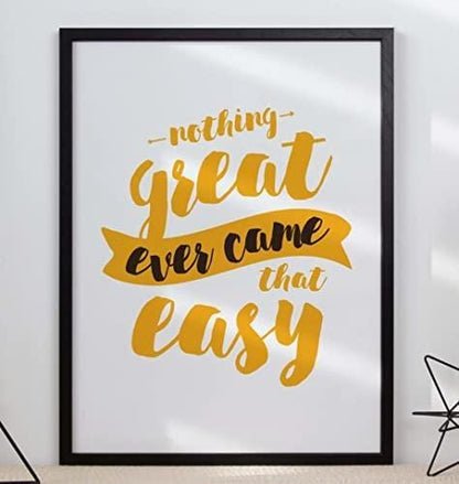 Inspirational Quote Poster: Positive Affirmation Wall Art