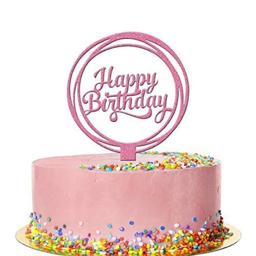 Personalised Acrylic Celebration Girls Boys Birthday Cake Topper Decoration Gift