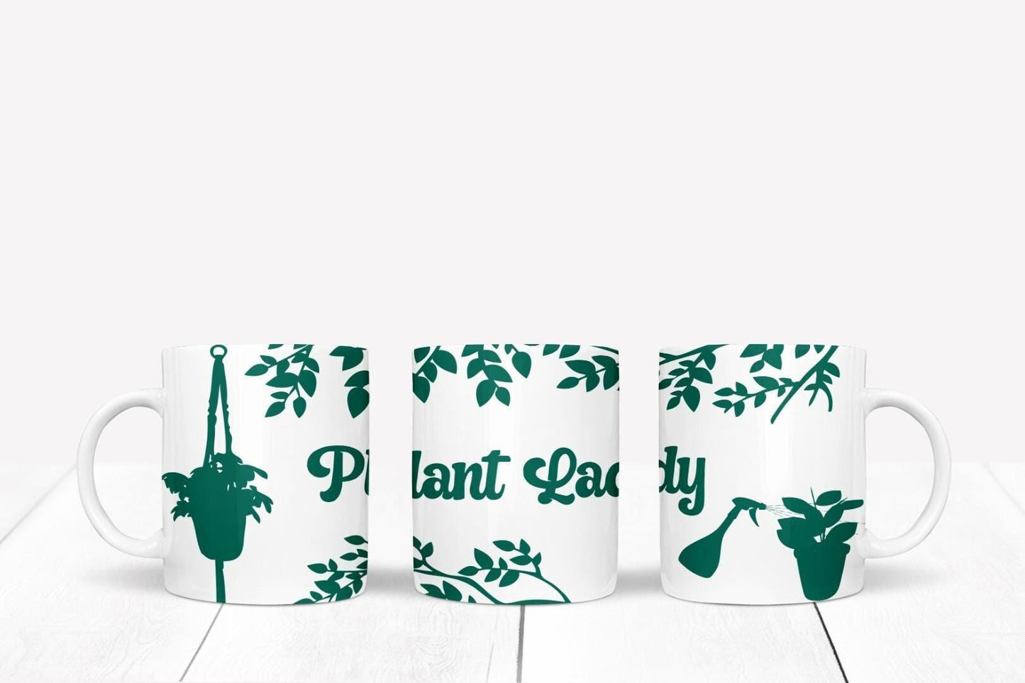 Plant Lady Mug And Coaster Gift Set Gardener Gardening Birthday Gift Keepsake