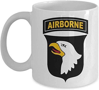 Army Airborne Ceramic Coffee Mug - Military Gift For Veterans, Soldiers, Army Fans