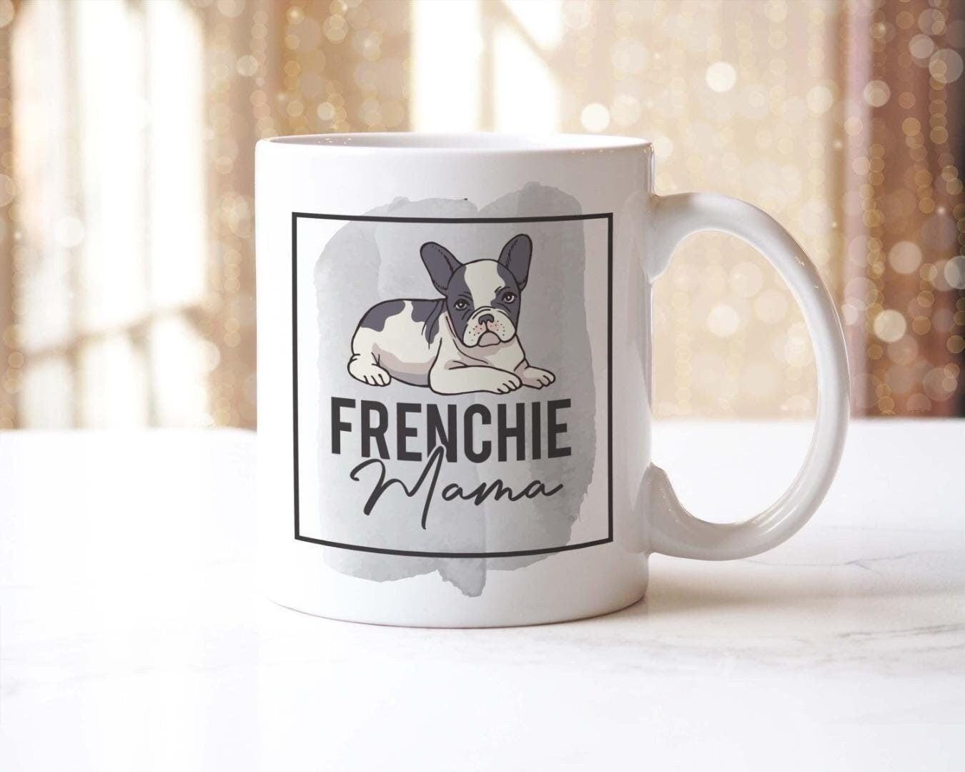 Frenchie Mama Mug & Coaster Set: French Bulldog Gift