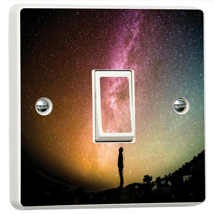 Stargazing 3d Light Switch Sticker Cover Vinyl Skin Wall Decal Bedroom Decor