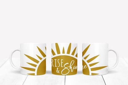 Rise and Shine Coffee Mug & Coaster Set: Sunshine Birthday Gift