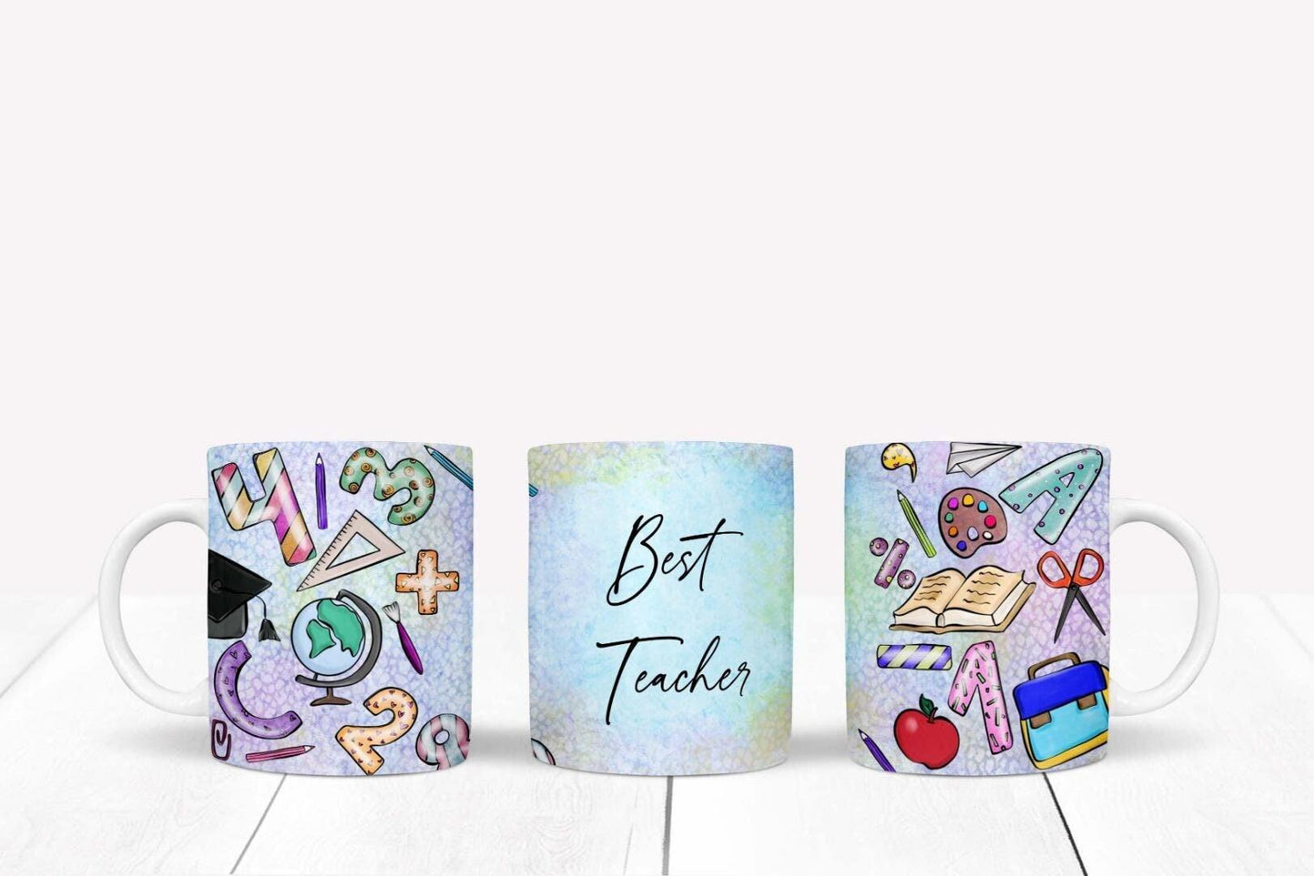 Best Teacher Mug And Coaster Gift Set School Leavers Gift Thank You Teacher Gift