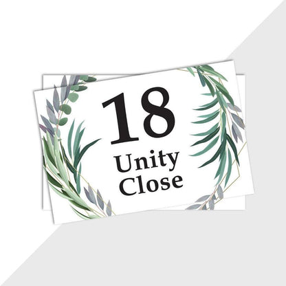 Personalised Wheelie Bin House Numbers Stickers Wheelie Dustbin Sticker