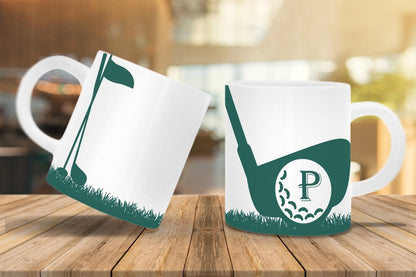 Golf Mug and Coaster Set: Sports Lover Gift