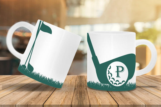 Golf Mug and Coaster Set: Sports Lover Gift
