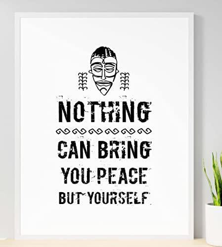 Nothing Can Bring Motivational Inspirational Love Positive Quote Poster Wall