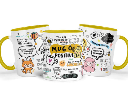 Positivi-tea Mug: Purrrfect Cat Lover Gift