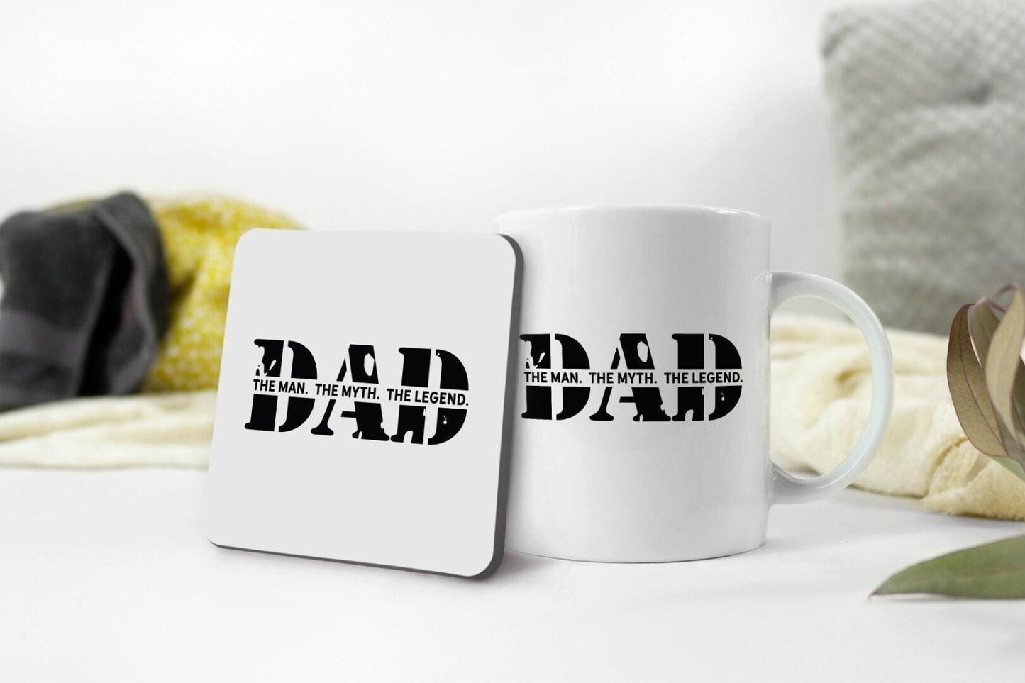 Dad The Man Myth Legend Mug - Father's Day Gift