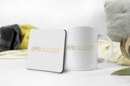 Cycologist Coffee Mug & Coaster Set - Cycling Lover Gift