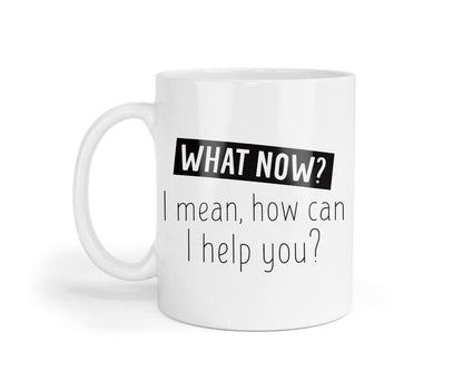 Funny Receptionist Mug & Coaster Set: Helpdesk Tech Support Gift